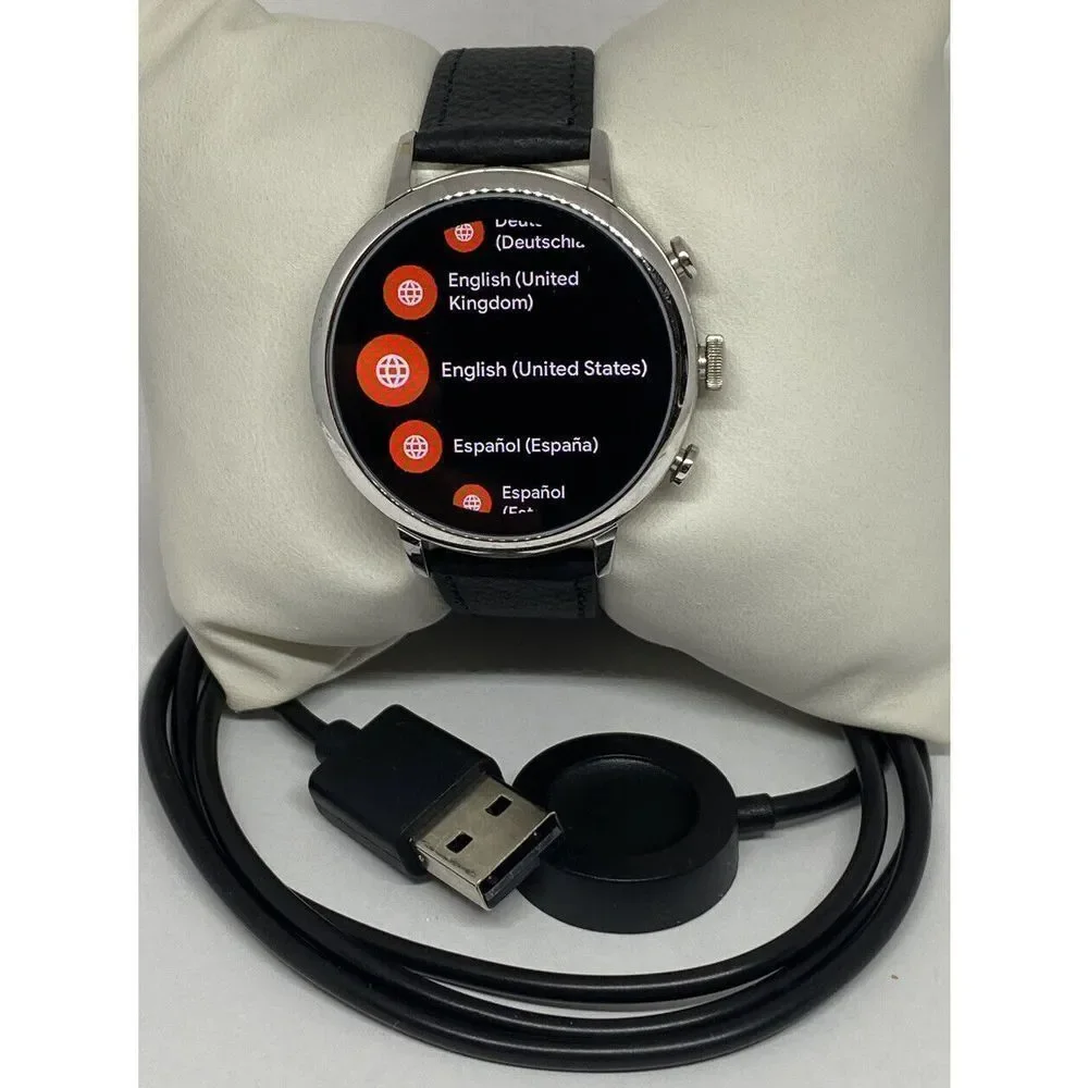 Fossil Gen 4 Authentic Digital Dial Smart Watch Custom Band FTW6014 DC79